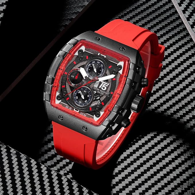 T5 H3856G Chronograph Watch for Men With one Additional Strap